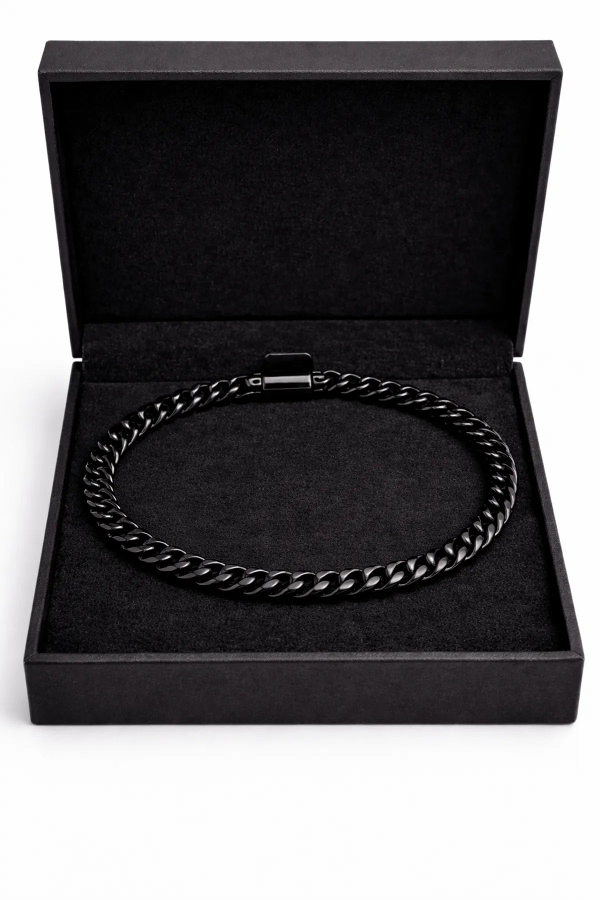 Luxury Anti-Tarnish Black Chain Bracelet for Men