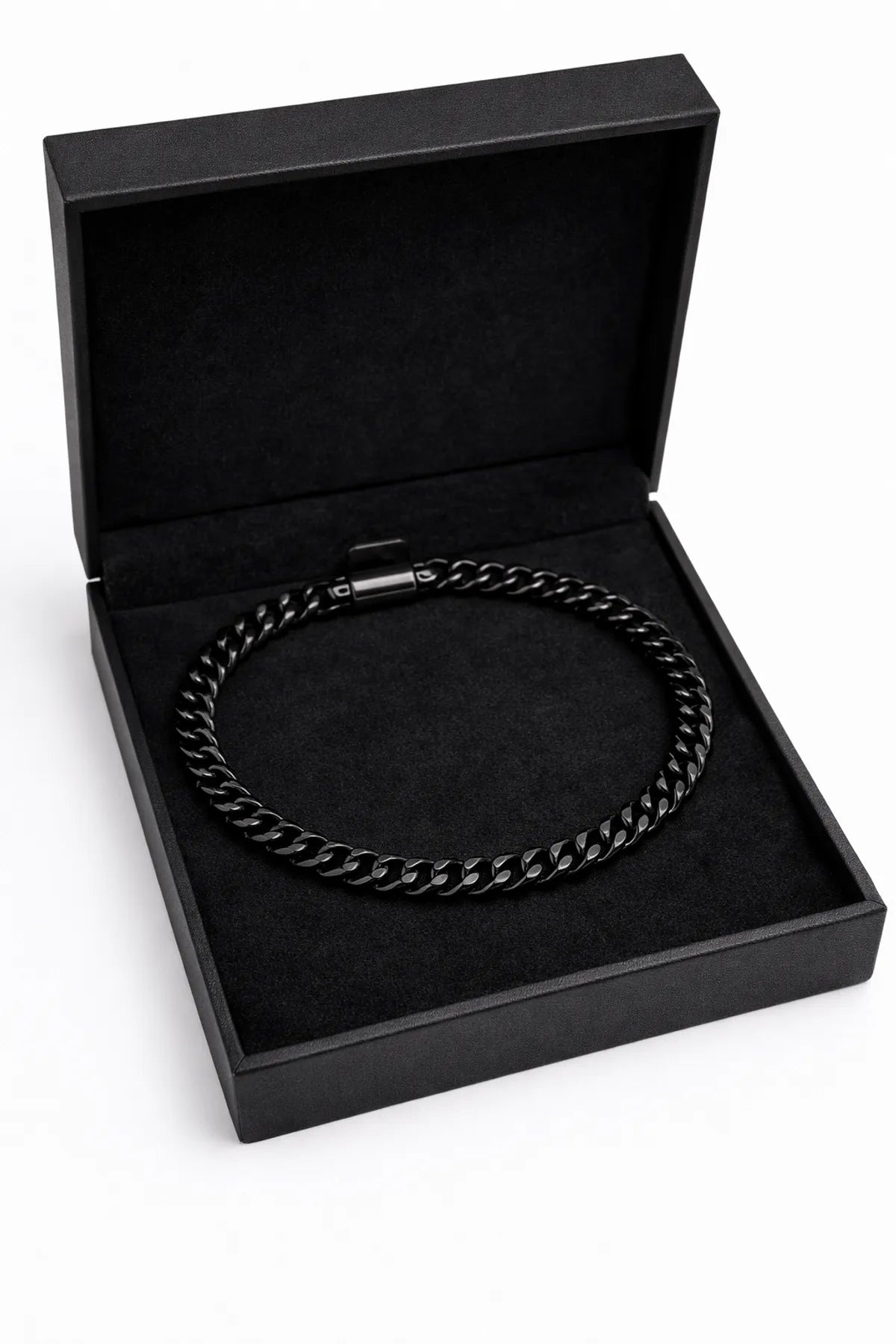Luxury Anti-Tarnish Black Chain Bracelet for Men