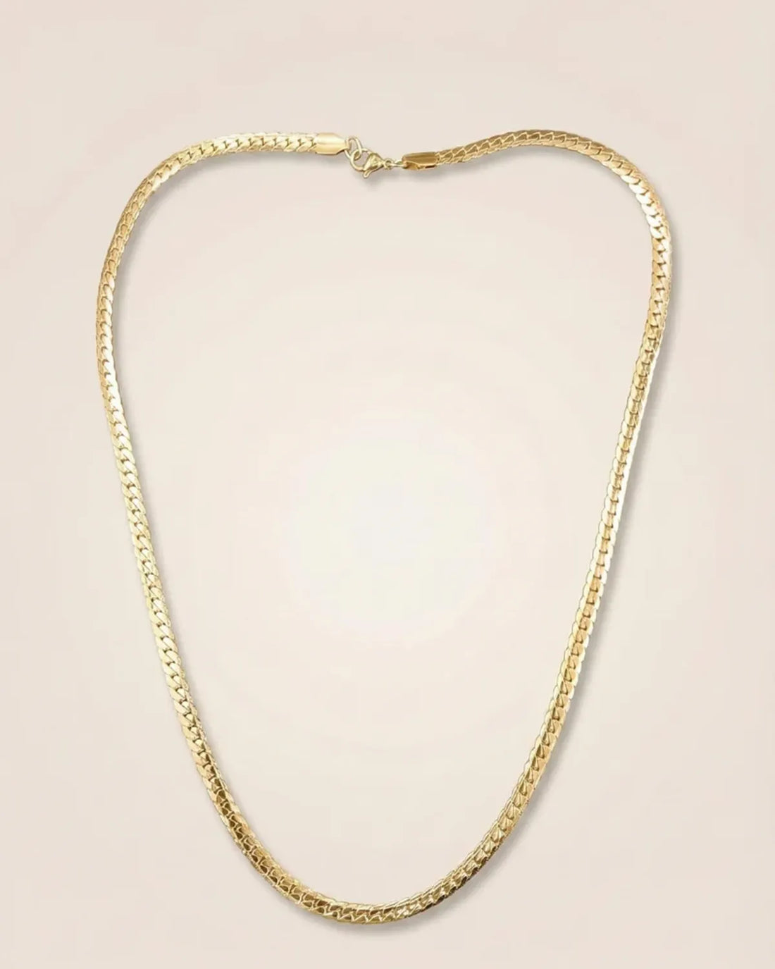 Gold Finish Chain For Men