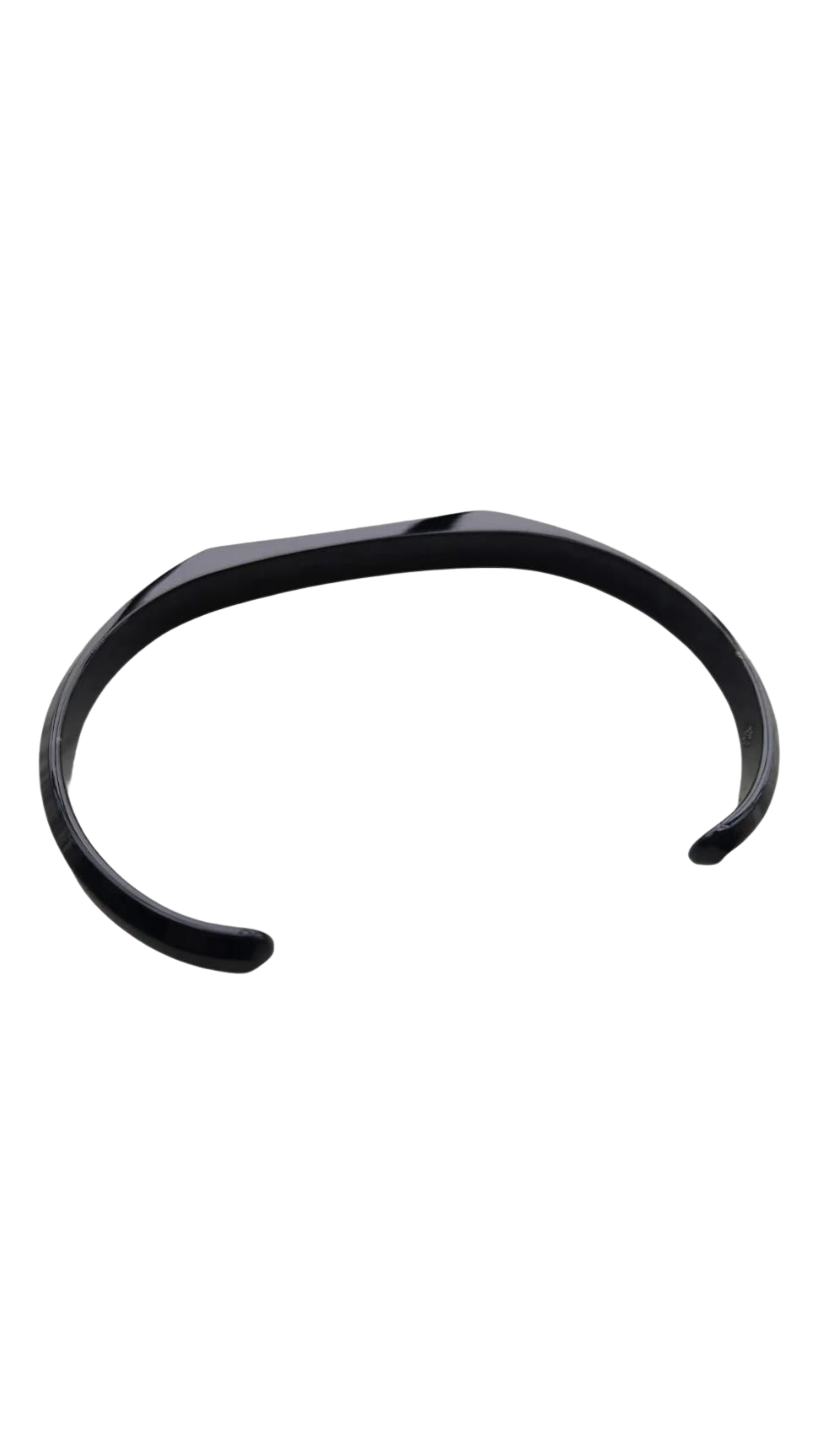 Midnight Crescent Stainless Steel Bracelet For Men