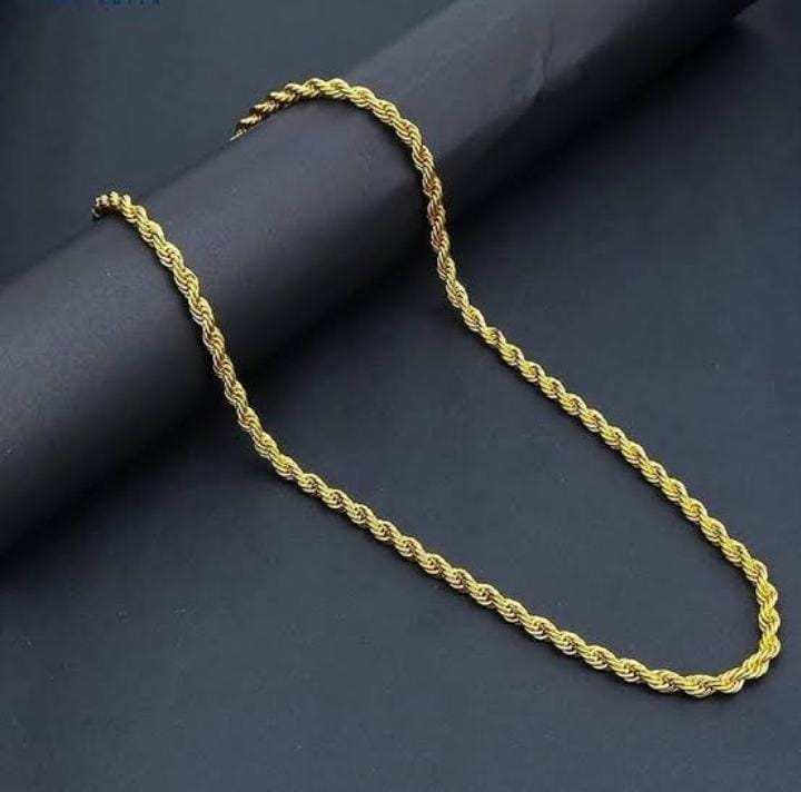 Golden Helix Chain By Offmint-unisex