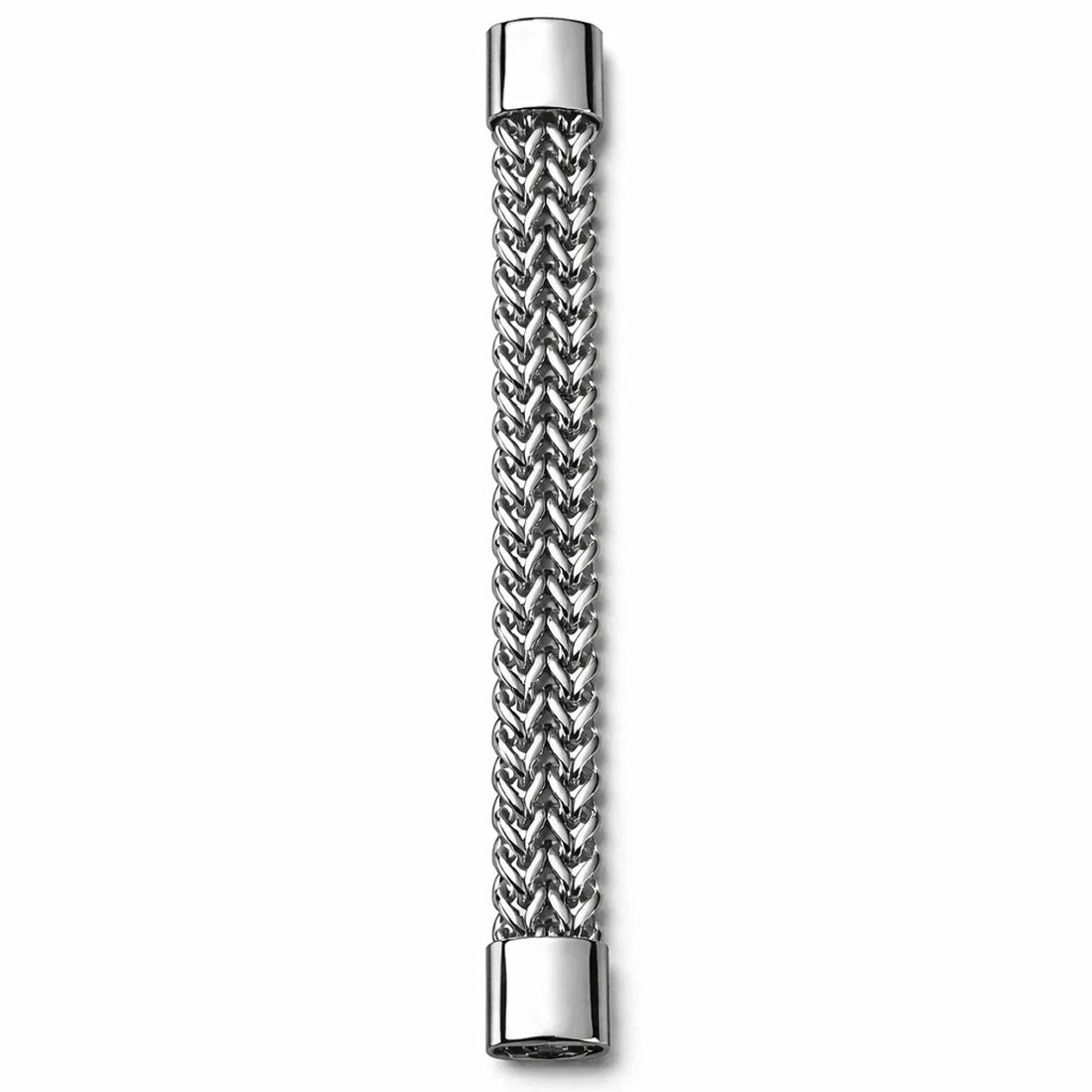 Premium Anti-Tarnish Silver Finish V-Pattern Bracelet for Men