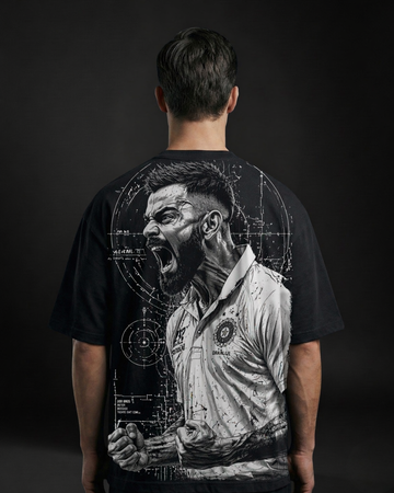 Terry Cotton Printed T-shirt for Men | 240 GSM
