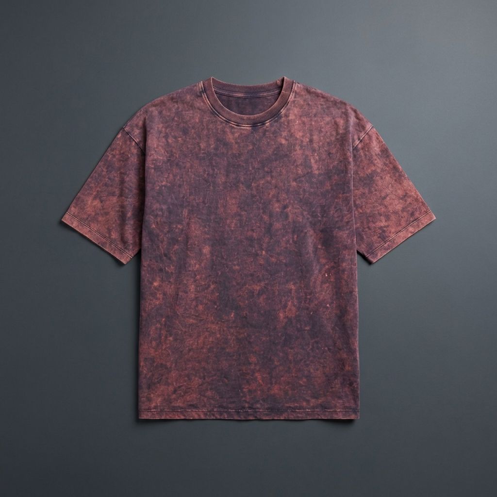 Purple Miracles Emerge From Adversity Acid Wash Oversized Graphic T Shirt For Unisex