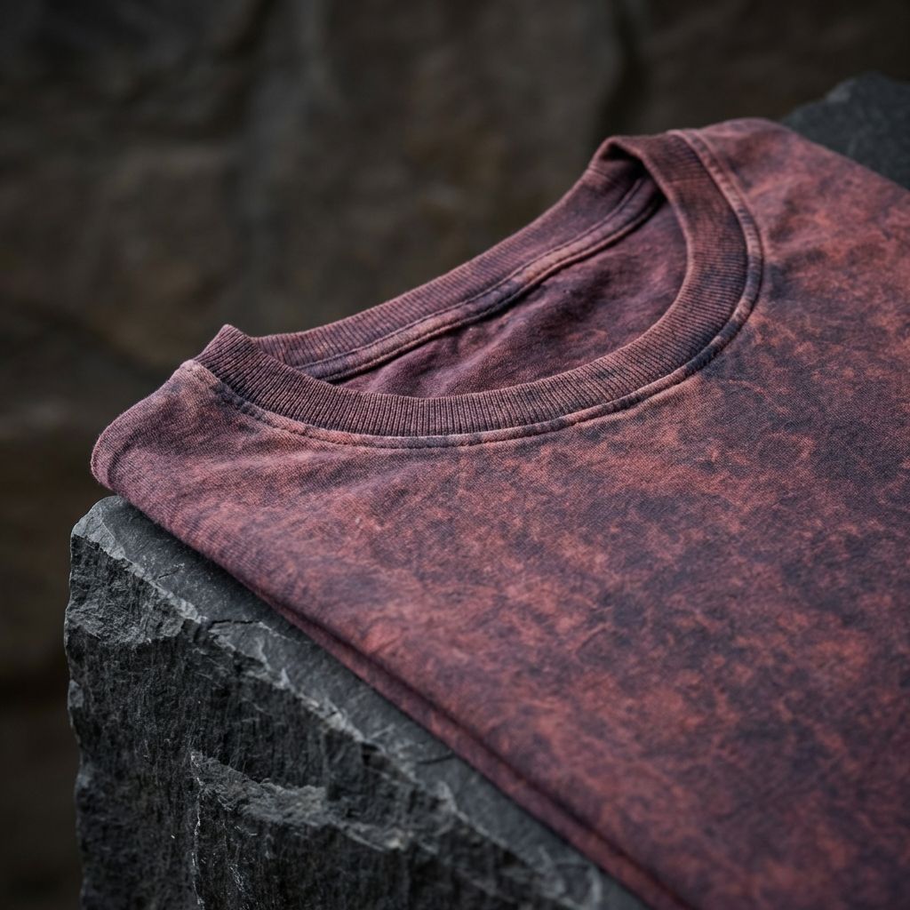 Purple Attain Your Goals Acid Wash 240 Gsm Terry Cotton Oversized Graphic T Shirt For Unisex