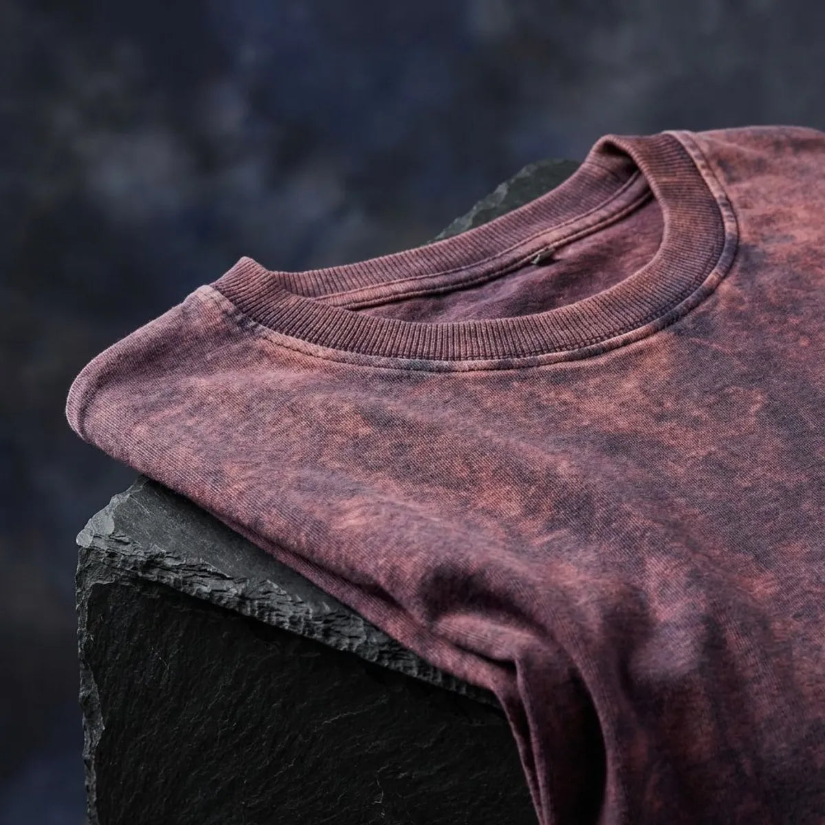 Purple Challenge To Start Something New Acid Wash Oversized Graphic T Shirt For Unisex