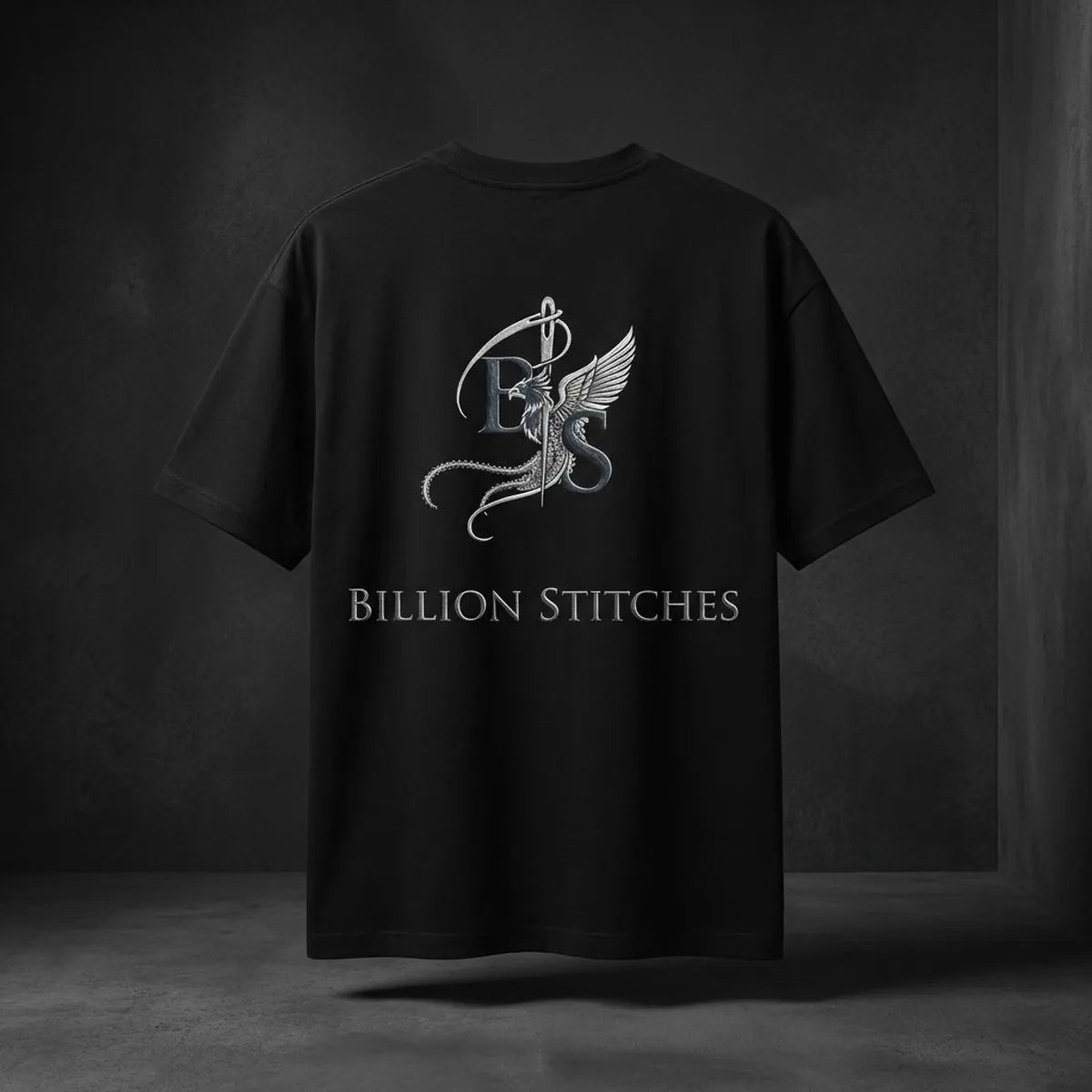 Black Indian Army 240 Gsm Terry Cotton Oversized T Shirt For Unisex